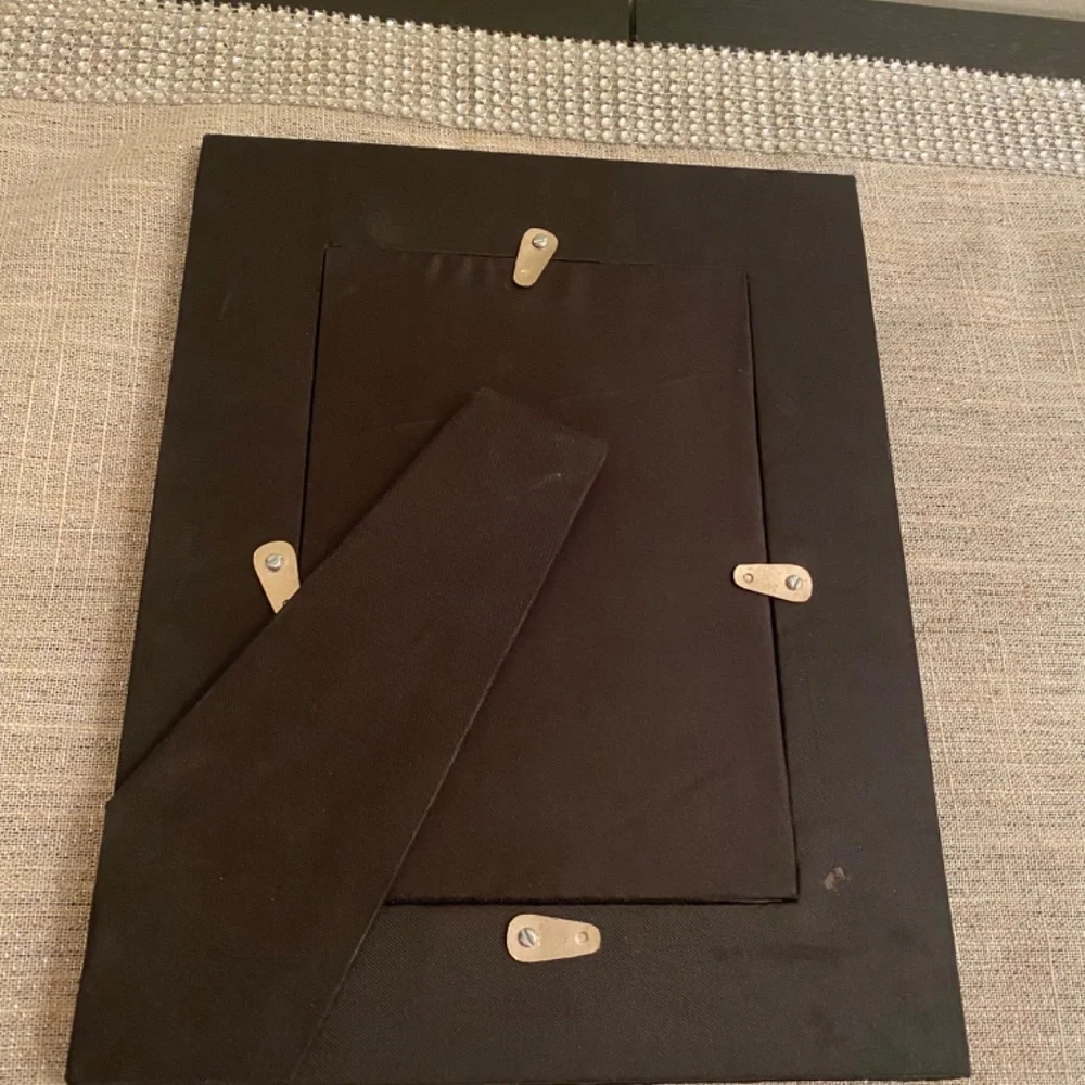 Black Sequin Picture Frame for 4” x 6” Photos